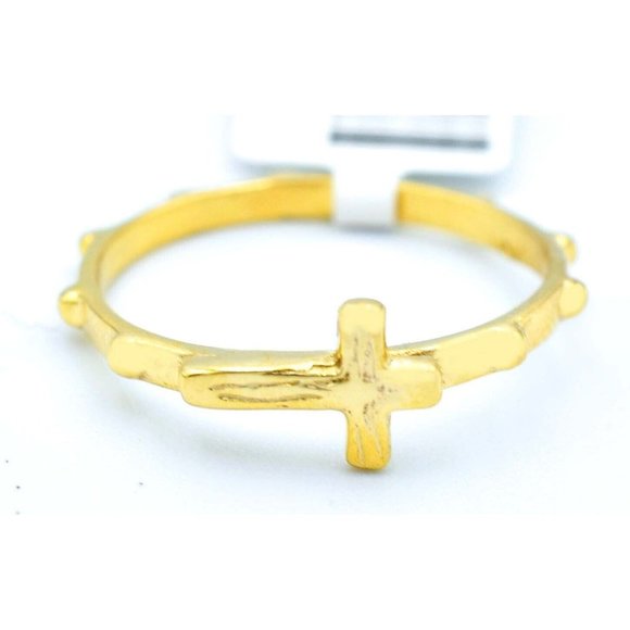 Rosary Ring 10K Yellow Gold Gold